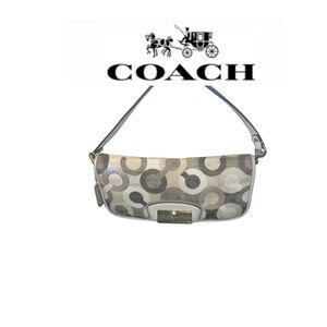 Coach Kristin Op Art Sequin Medium Clutch Wristlet